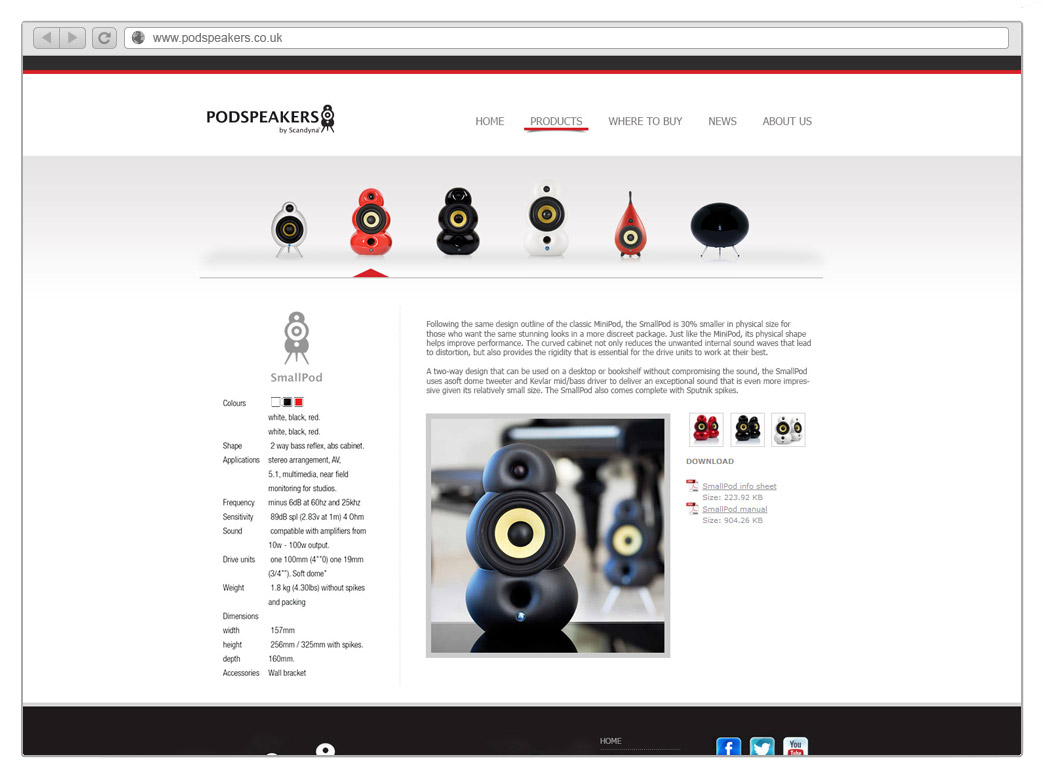 Pod Speakers